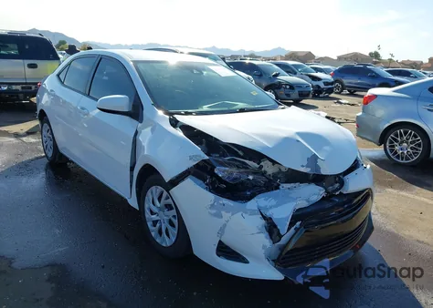 2018 Toyota Corolla Le from USA, damaged, VIN 2T1BURHE3JC076160